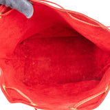 Louis Vuitton Red Epi Leather Sac Noé Grande Shoulder Bag - vintageandkickz
