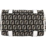 Fendi Monogram FF Mini Boston Handbag
