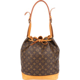 Louis Vuitton Monogram Canvas Sac Noé Grande Shoulder Bag