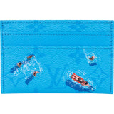 Louis Vuitton Monogram Summer Pool Double Card Holder Wallet