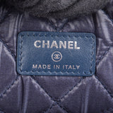 Chanel Grained Calfskin Studded O Clutch Bag