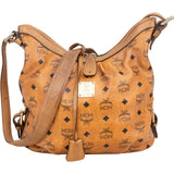 MCM Monogram Visetos Hobo Crossbody Bag