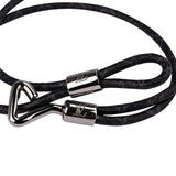 Louis Vuitton Monogram Eclipse Canvas Pin Double Tour Bracelet M8094