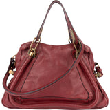 Chloé Grained Leather Paraty Handbag