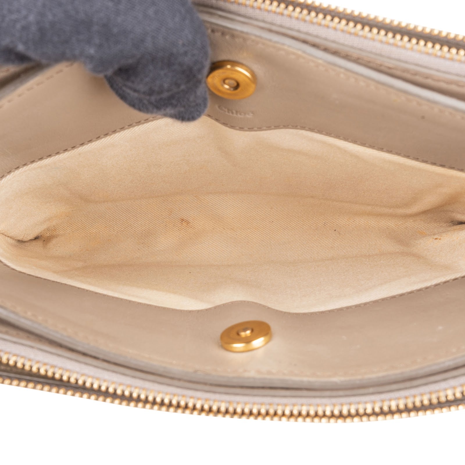 Chloé Leather and Suede Roy Crossbody Bag - vintageandkickz