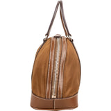 Prada Brown Tessuto Triangle Bauletto Small Handbag