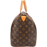 Louis Vuitton Monogram Canvas Speedy 35 Handbag