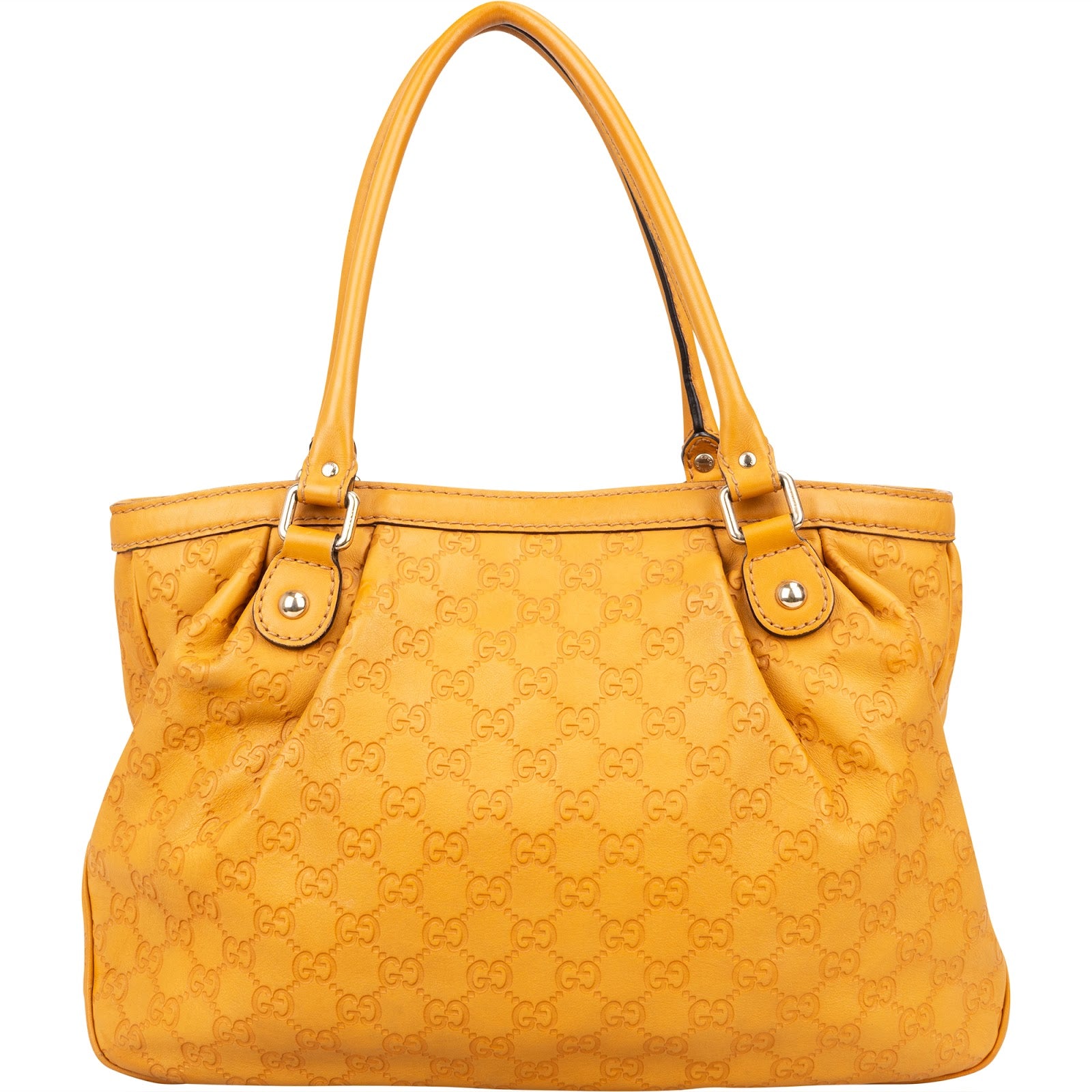 Gucci Guccissima Leather Sukey Handbag - vintageandkickz