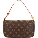 Louis Vuitton Monogram Canvas Pochette Accessoires Handbag