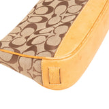 Coach Signature Monogram Pochette Handbag