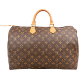 Louis Vuitton Monogram Canvas Speedy 40 Handbag