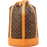 Louis Vuitton Monogram Canvas Randonnee GM Backpack Shoulder Bag