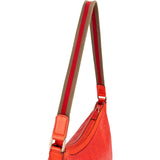 Gucci Guccissima Leather Web Stripe Shoulder Bag