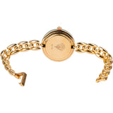 Gucci Gold Tone Change Bezel 11/12.2 Chain Woman Watch