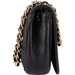 Chanel Lambskin CC Single Flap Camera Crossbody Bag - vintageandkickz