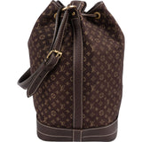 Louis Vuitton Monogram Mini Lin Sac Noé Grande Shoulder Bag