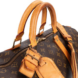 Louis Vuitton Monogram Canvas Keepall 50 Bandoulière Travel Bag
