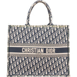 Christian Dior Trotter Monogram Jacquard Monogram Book Tote Handbag