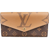 Louis Vuitton Monogram Giant Reverse Canvas Sarah Wallet