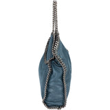 Stella McCartney Shaggy Falabella Fold Over Tote Hobo Shoulder Handbag