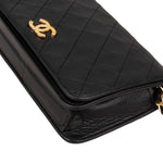 [🔄️B14 / F15] Chanel Quilted Lambskin Medium Double Flap Crossbody Bag - vintageandkickz