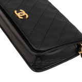 [🔄️B14 / F15] Chanel Quilted Lambskin Medium Double Flap Crossbody Bag - vintageandkickz