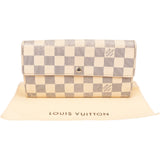 Louis Vuitton Monogram Damier Azur Sarah Wallet