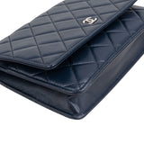 Chanel Quilted Lambskin Wallet On Chain Crossbody Bag