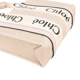 Chloé Canvas Small Woody Tote Handbag