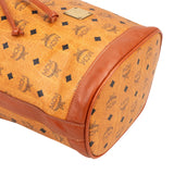 MCM Monogram Visetos Drawstring Bucket Crossbody Bag