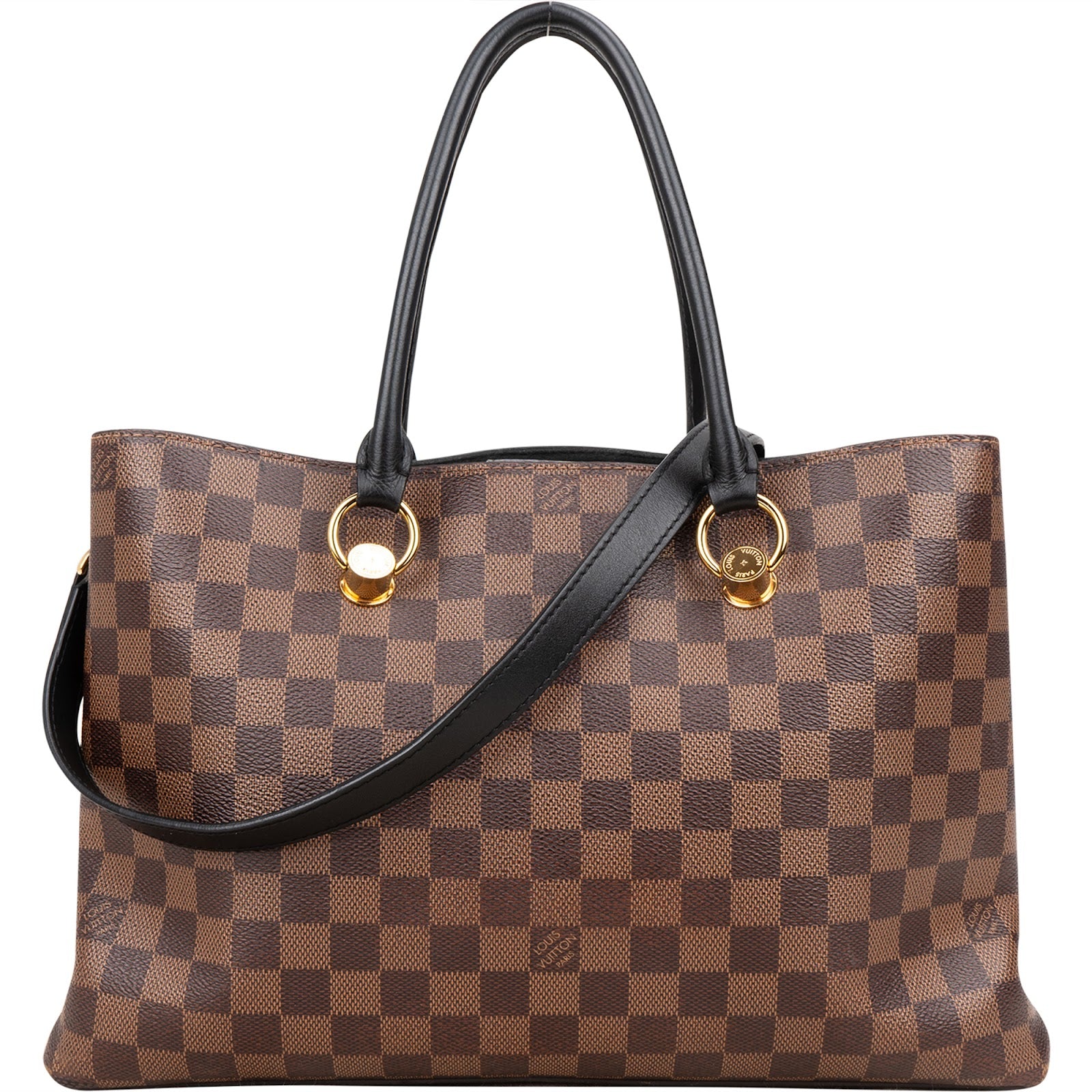 Louis Vuitton Monogram Damier Ebene Riverside Handbag - vintageandkickz