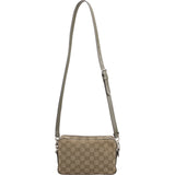 Gucci Monogram GG Canvas Messenger Crossbody Bag