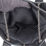 Chanel Lambskin On The Road CC Tote Handbag