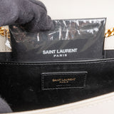 Saint Laurent Grained Leather Sunset Chain Wallet Crossbody Bag