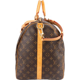 Louis Vuitton Monogram Canvas Keepall 60 Bandoulière Travel Bag