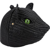 Gucci Limited Fashion Show Wicker Cat Bag Clutch