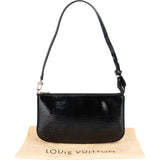 Louis Vuitton Electric Noir Epi Leather NM Pochette Shoulder Bag