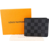 Louis Vuitton Monogram Damier Graphite Canvas Slender Multiple Wallet