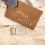 Gucci Guccissima Metallic Leather Sukey Handbag