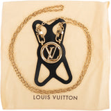 Louis Vuitton Noir Crossbody Phone Holder with LV Initials