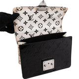 Louis Vuitton Monogram Canvas Black & White Vernis Leather Wynwood Trunk Crossbody Bag
