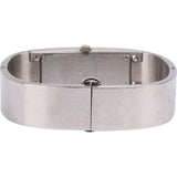 Gucci Silver Tone 2400S Bangle Woman Watch