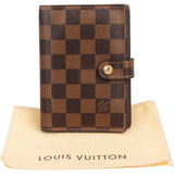 Louis Vuitton Monogram Damier Ebene Canvas Agenda PM