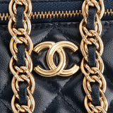 Chanel Quilted Lambskin Vanity CC Crossbody Bag