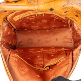 MCM Monogram Visetos  Studded 2 in 1 Bag Backpack