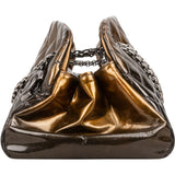Chanel Quilted Patent Leather Ombre Mademoiselle Bowling Shoulder Bag