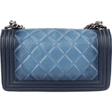 Chanel Quilted Lambskin Boy Single Flap Crossbody Bag xx maße - vintageandkickz