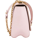Louis Vuitton Light Pink Epi Leather Twist Crossbody Bag