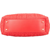 Christian Dior Red Quilted Leather Delices Handbag