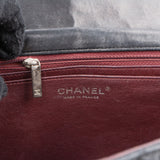 Chanel Quilted Lambskin Palladium Jumbo Single Flap Crossbody Bag